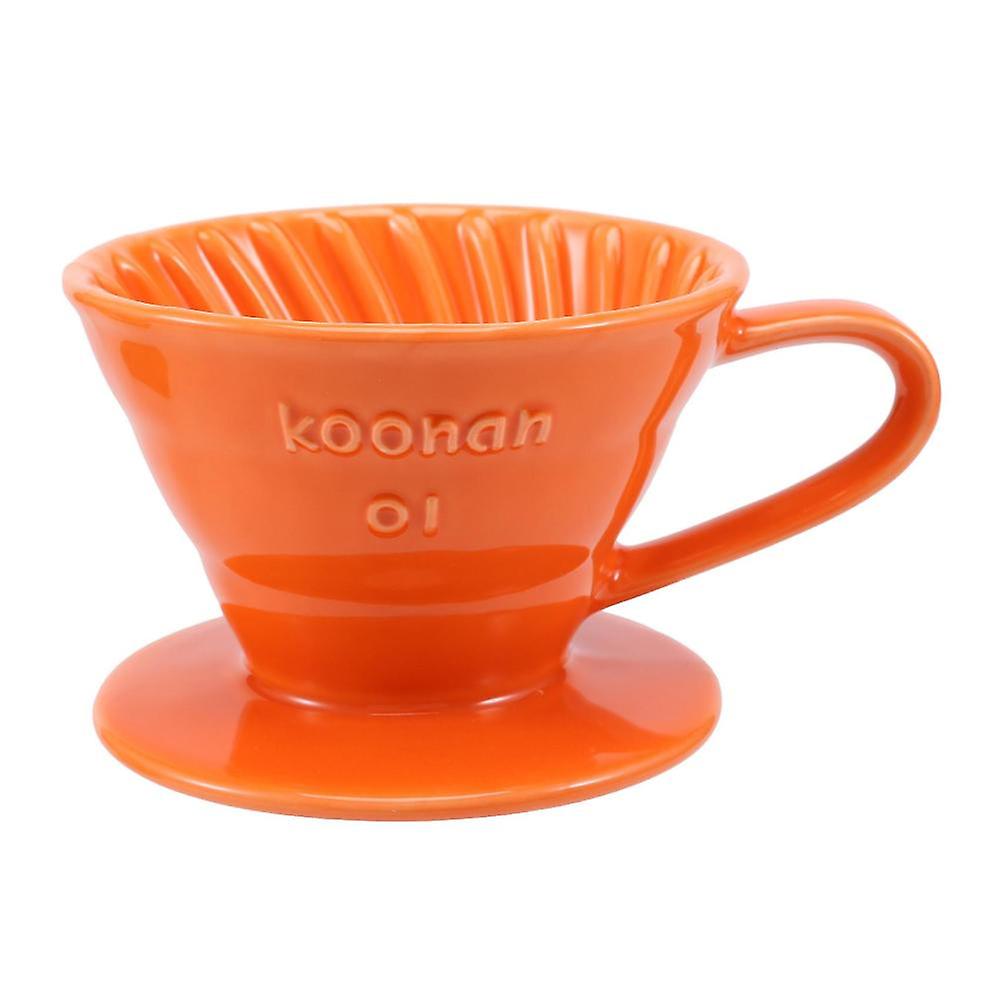 Koonan Hand Brew Coffee Filter Cup Conical Filter Coffee Dripper F