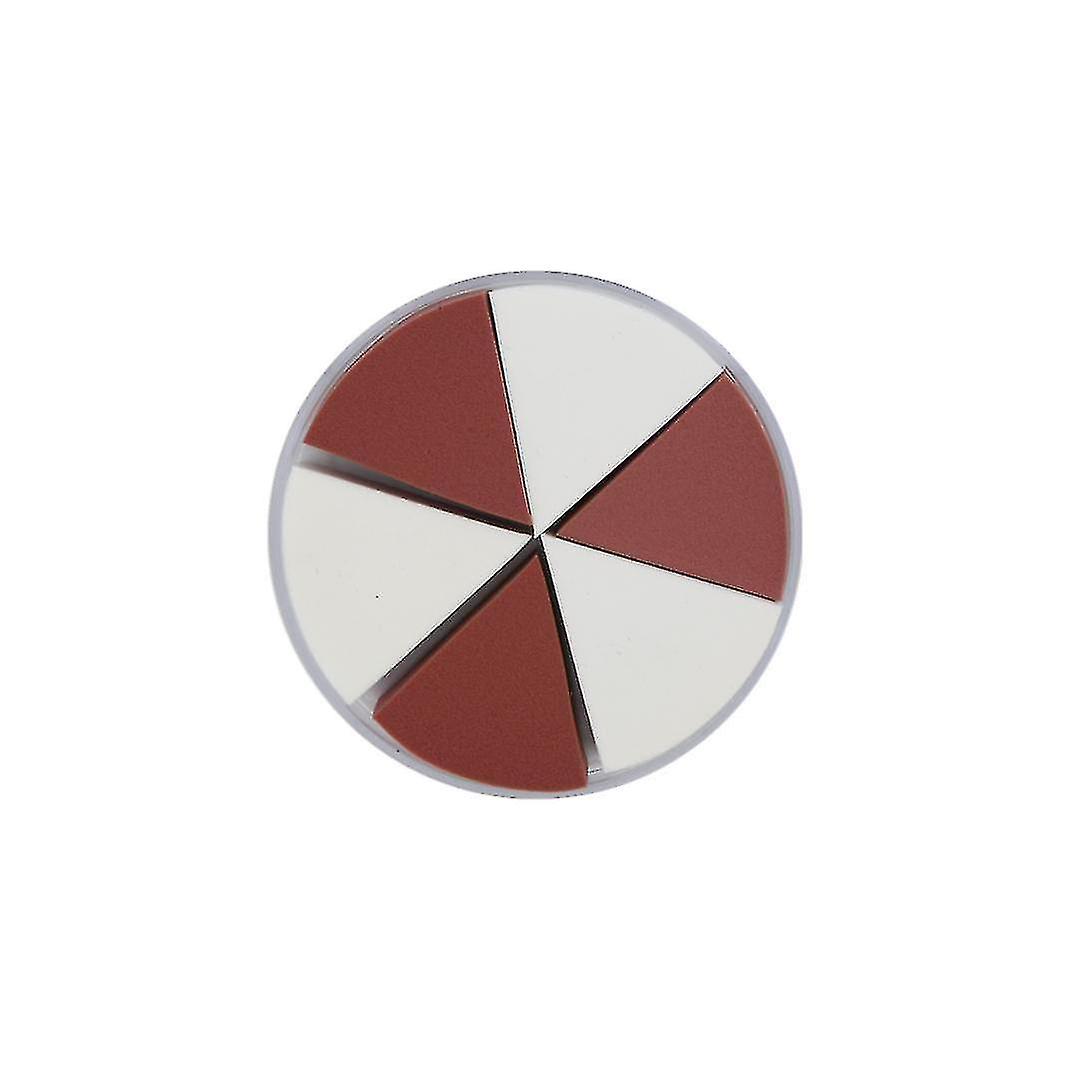 Make-up Champignons 6 Stuks Bruin/wit