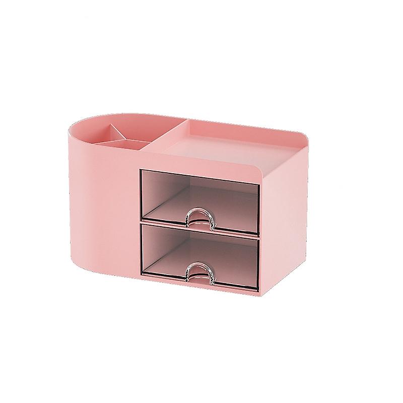 Organize Your Desk In Style With Our Large Capacity Transparent Drawer Pencil Holder - Perfect For Students  Office Workers And Kids!