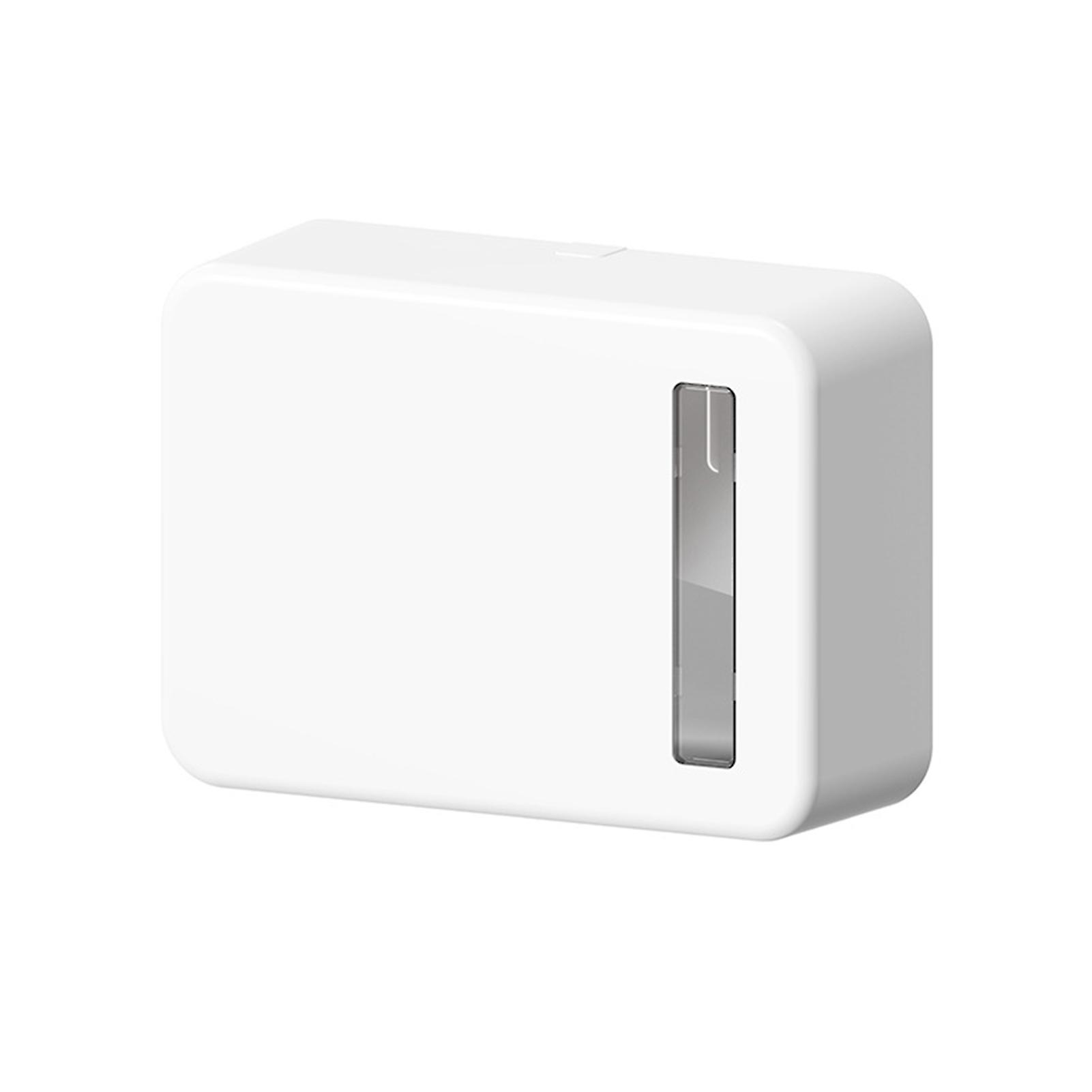 Wall Hanging Tissue Dispenser Box Slim Clear Window Tissue Box