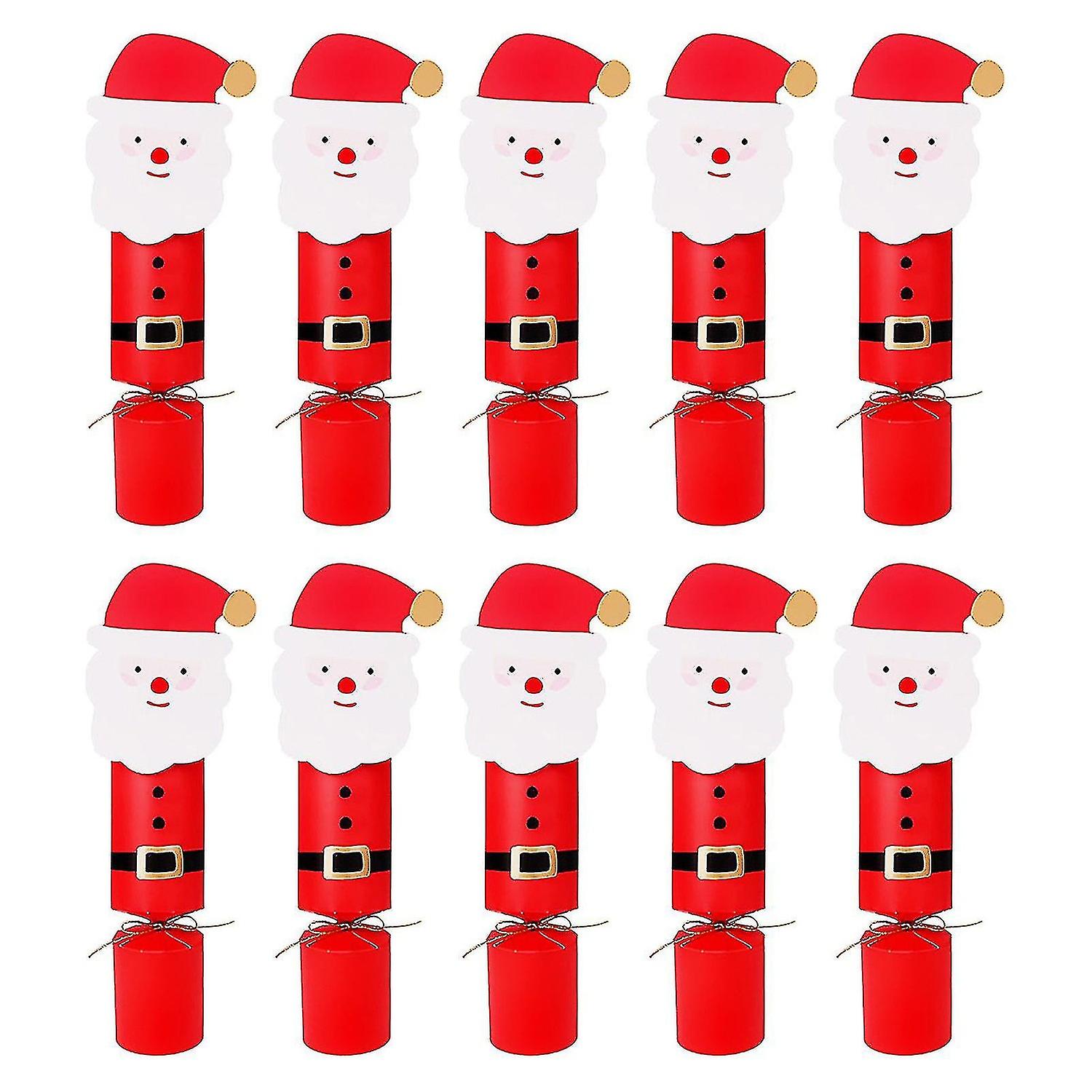 10pc Christmas Gift Box Creative Shape Set Exquisite Christmas Candy Gift Packaging