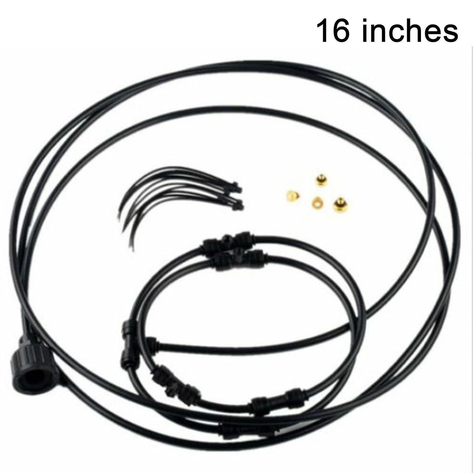 Misting Fan with Low-Pressure Spray Ring for Outdoor Cooling