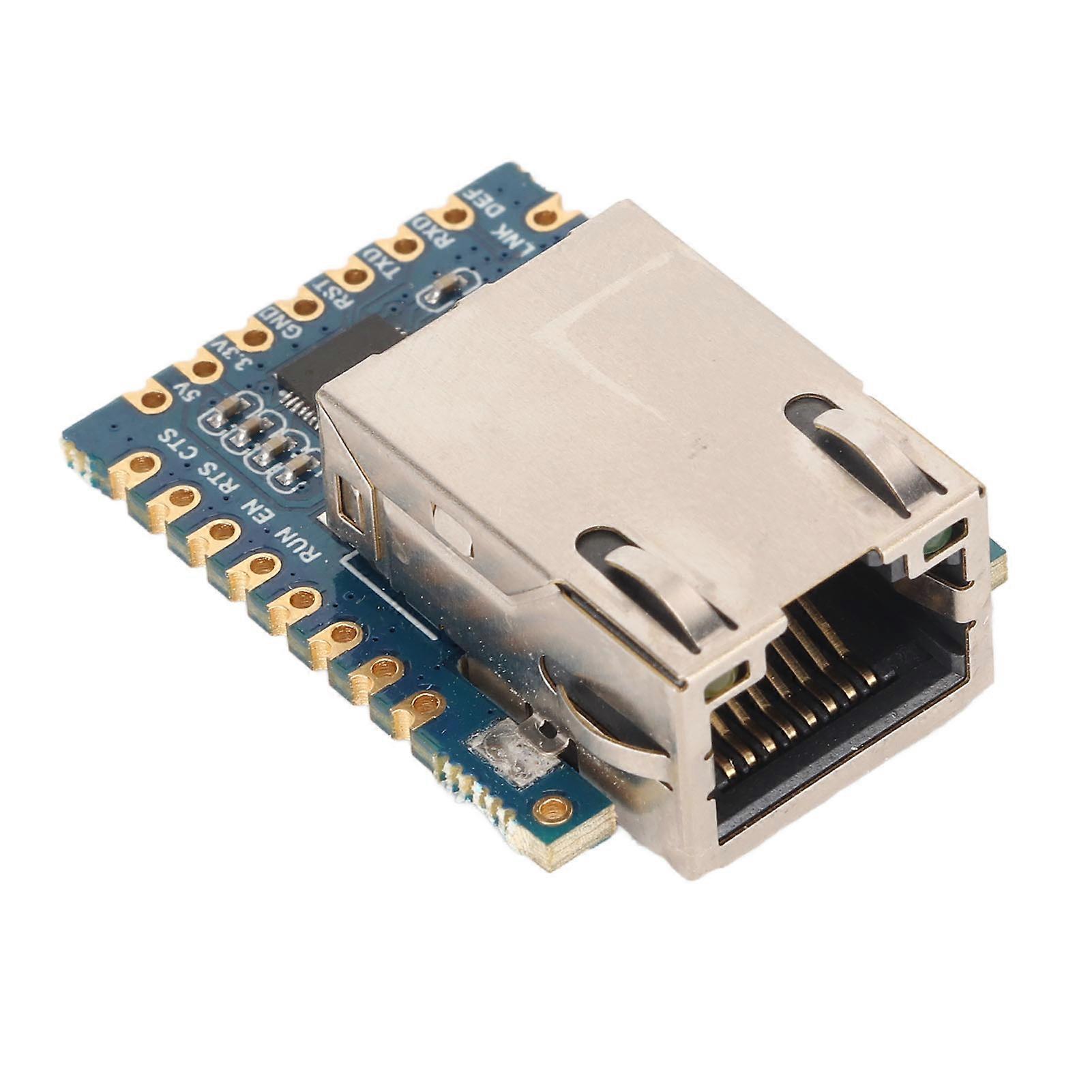 TTL UART to Ethernet Mini Module Support ETHERNET IP TCP UDP HTTP ARP LCMP DHCP DNS Highly Integrated Ethernet Module