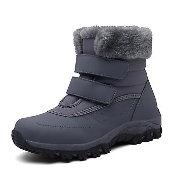 Damen Winter Schneestiefel Damen Casual Fleece Warme Stiefel High Top Winterschuhe Daor3067