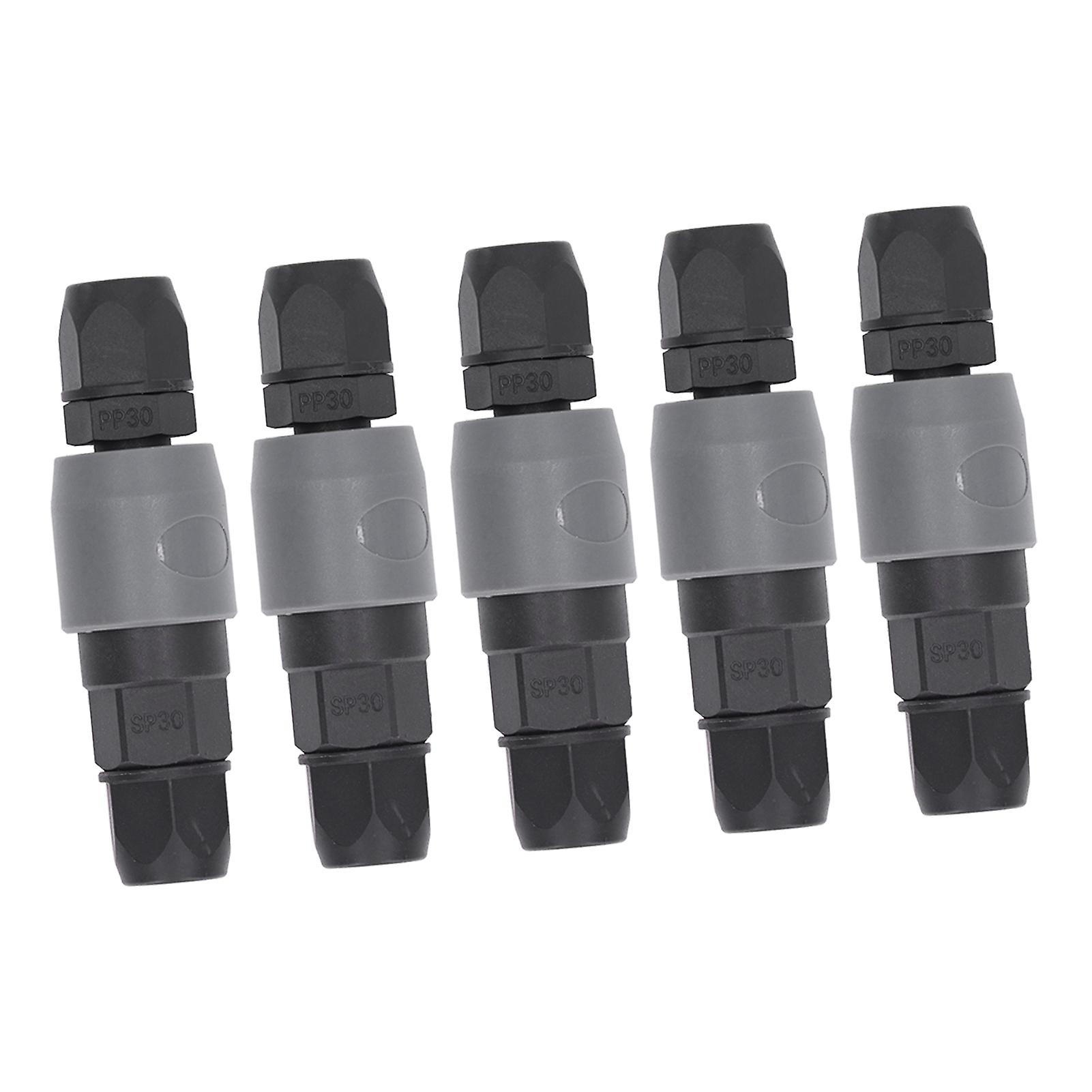 5 Set Pneumatic Quick Connector C Type Air Hose Coupler Plug SP+PP30