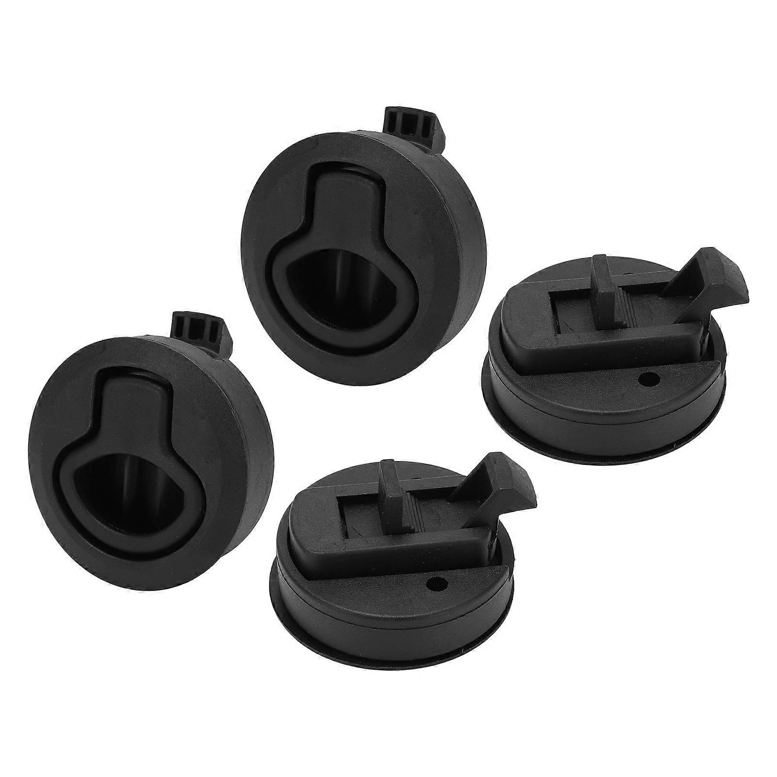 Round Pull Latch,61mm/2.4in Marine Flush Pull Flush Door Pull Latch Round Deck Lock Ultimate Comfort