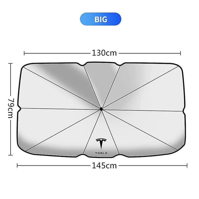 Upgrade Folding Car Sunshade Windshield Shade for Tesla Model 3 Model Y Model S Model X Front Window Sun Shade Screen Cover~22616
