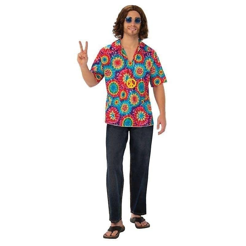 Groovy Psychedelic Hippy Mens Costume Ac722x