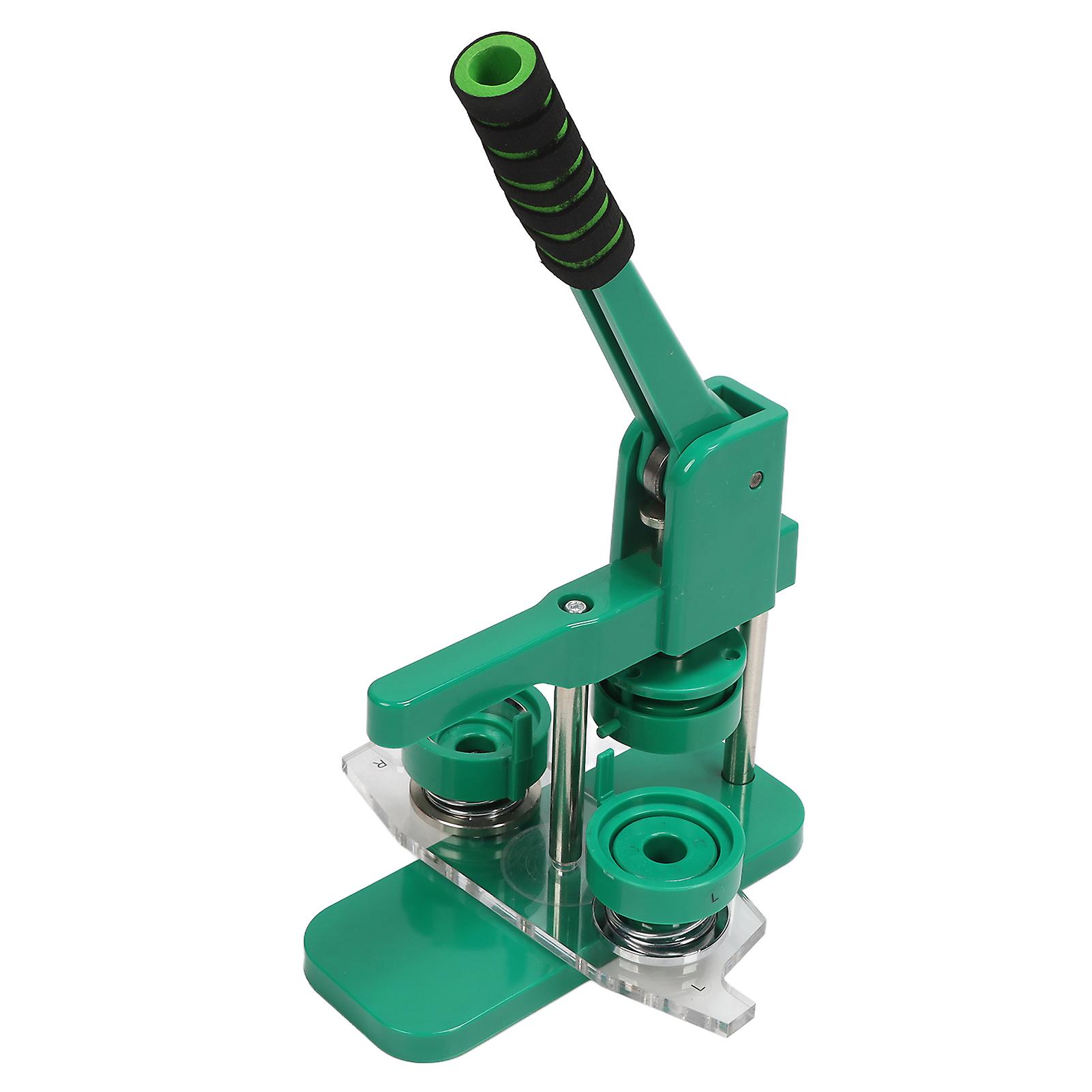 44mm Button Maker Machine 100 Sets DIY Badge Press with Cutter