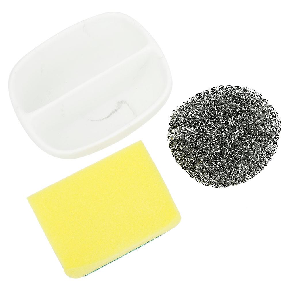 Heavy-Duty Cast Iron Cleaner Stainless Steel Mesh Scrubbers, Durable Non-Rust Pads For Wide Applications Including Catering Services, 3Pcs/Set