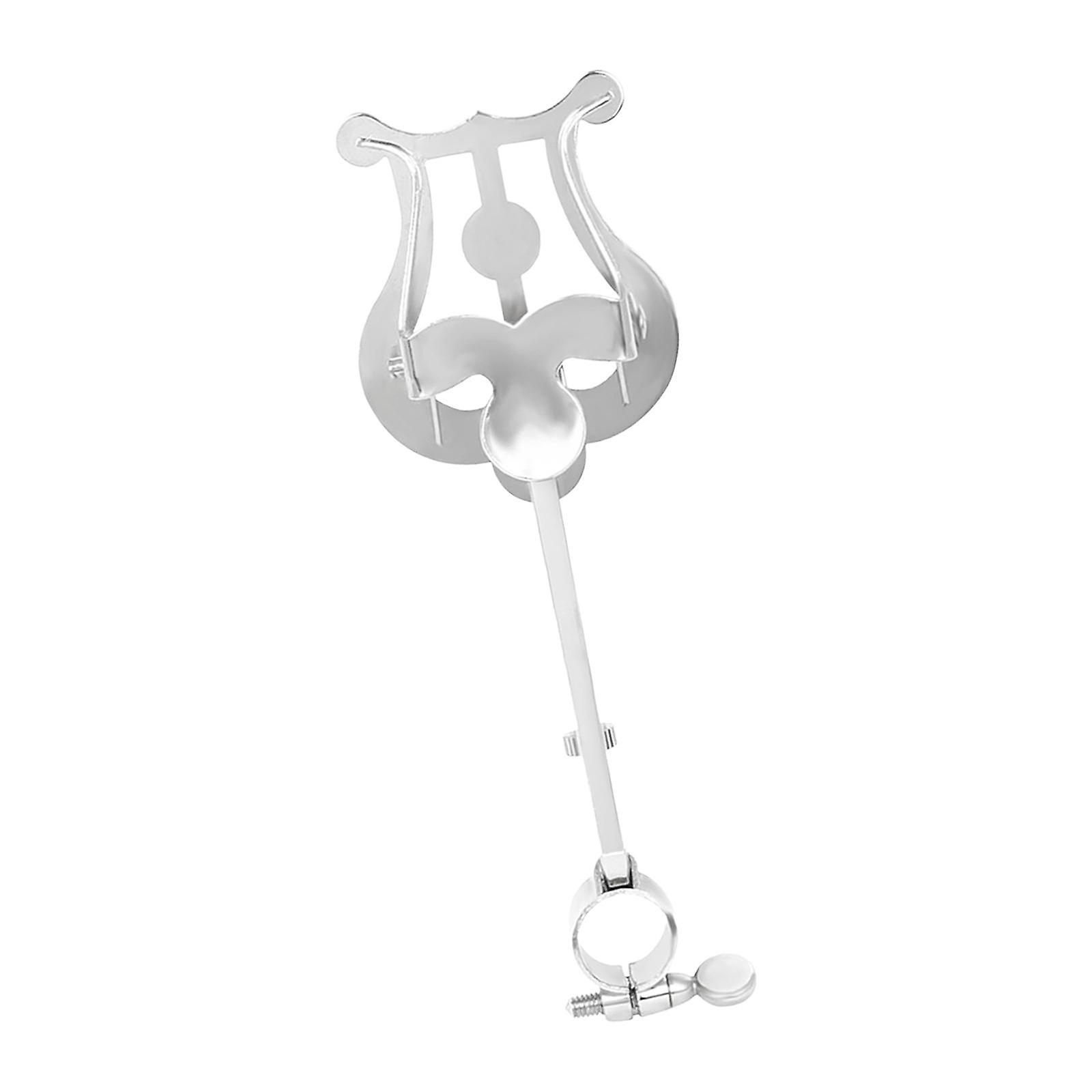 Clarinet Lyre Clip Clamp على الوقوف ورقة الموسيقى كليب مشبك مسيرة البوق المحمول للبوق / البوق / ملحقات القرن الفرنسي