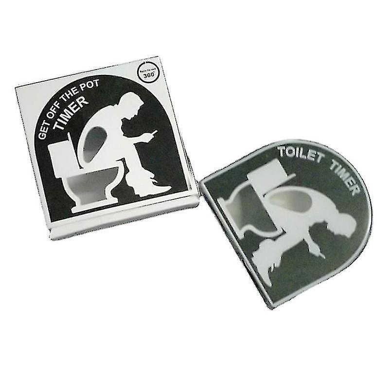 2024 Creative Toilet Timer Countdown Machine Mechanical Alarm Clock Bathroom Tool