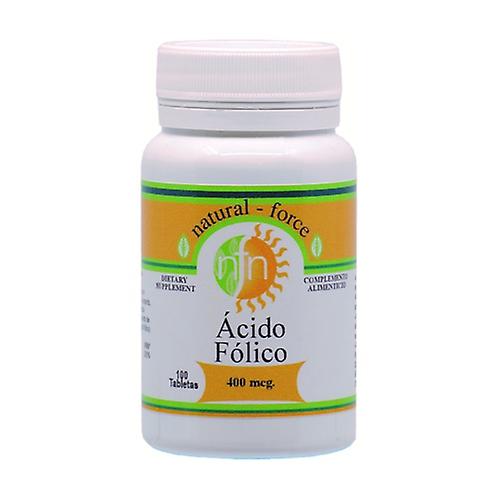 Vitamin B9 Folic Acid 100 tablets of 400μg