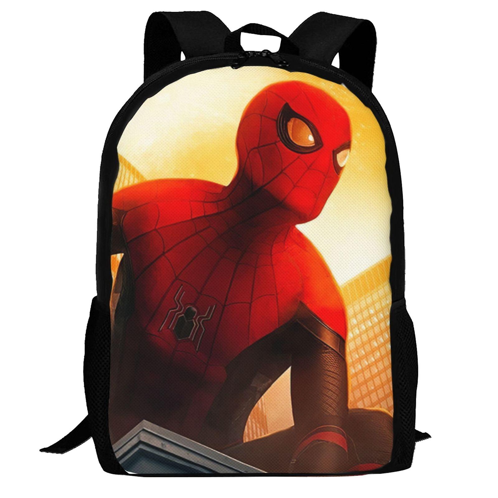Spider-Man Backpack,3d Print Laptop Backpack Lightweight Casual Daypack Bookbag Multi-Function Travel Backpack