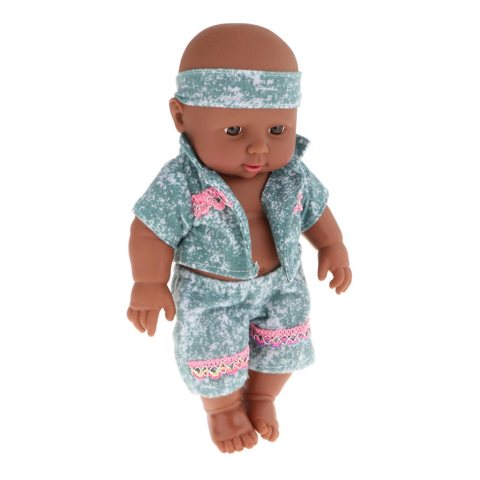 دمية أفريقية متحركة هدية DIY دمية جمع ميني بلاك بويز دمية الأعمار 4-6 سنوات