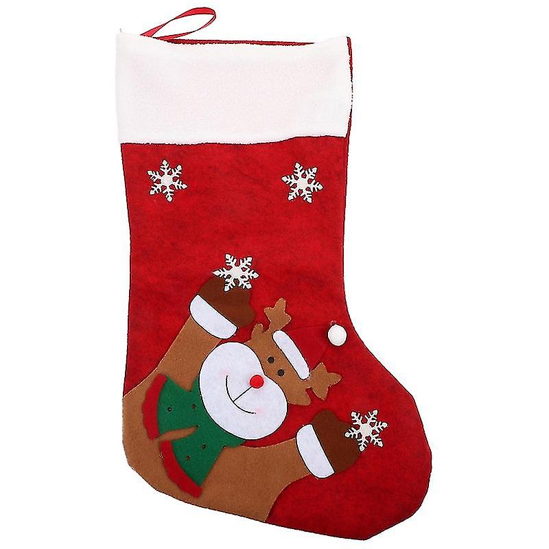 1pcs Christmas Sock Gift Bag