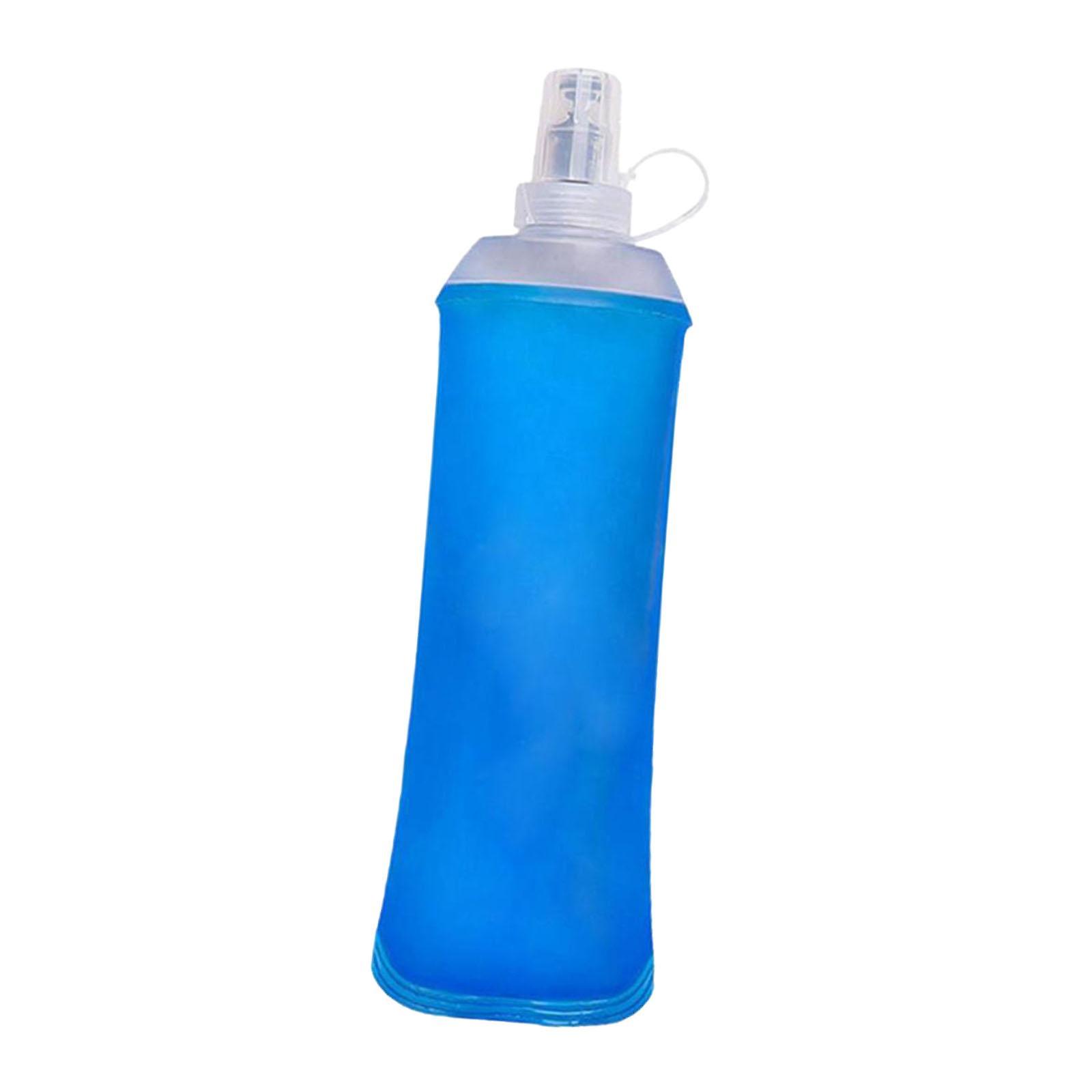 Foldable Soft Water Hydration Bottle Portable for Daily Life Use Lightweight 500ml