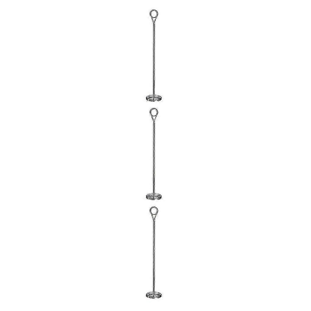 Support de numéro de table en acier inoxydable 1/2/3/5, support de panneau, support photo pour