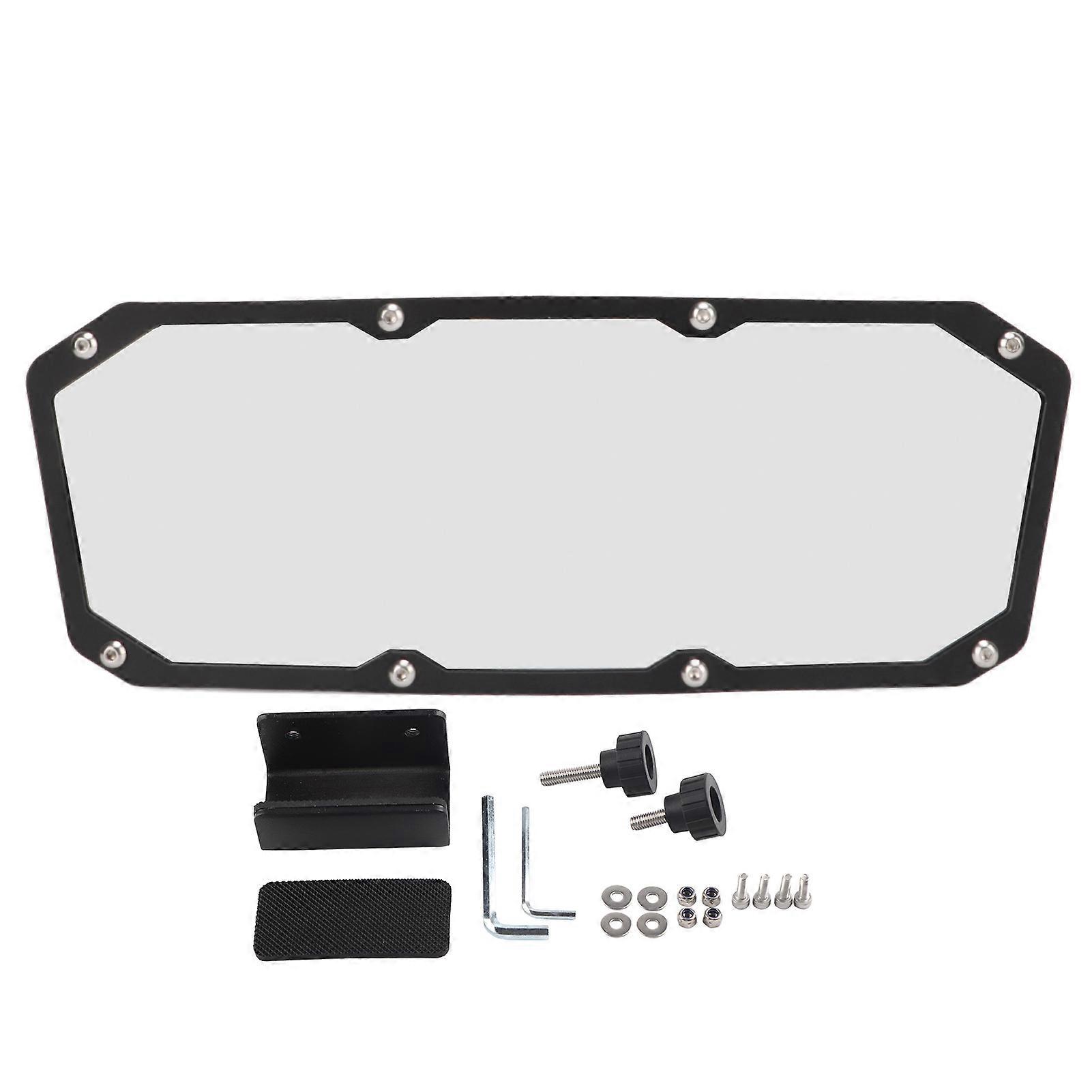 Marine Rearview Mirror Auxiliary Wide Angle Replacement for Polaris Ranger 500 570 1000 XP 900 XP S 1721 NO.24571