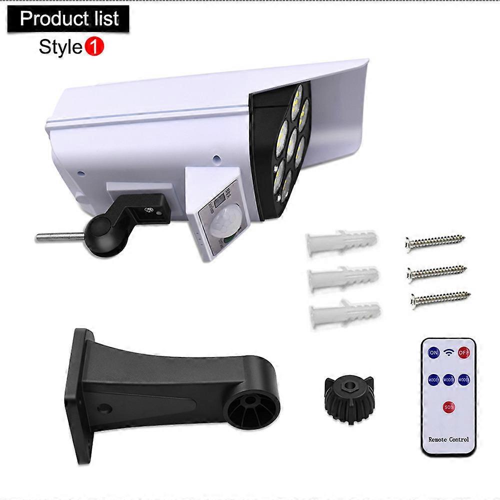 Boost Your Home Security With 77 LED Outdoor Solar Motion Sensor Flood Light!