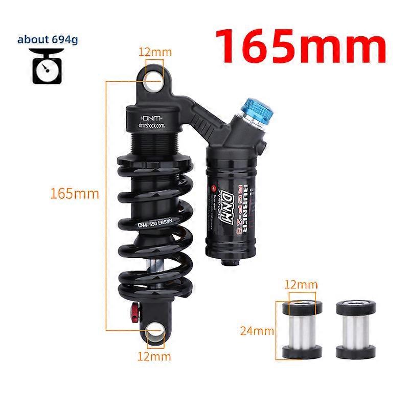 DNM RCP2S mountain bike rear shock absorber 550LBS spring soft tail for AM/FR/DH/MTB bicycle shock absorber