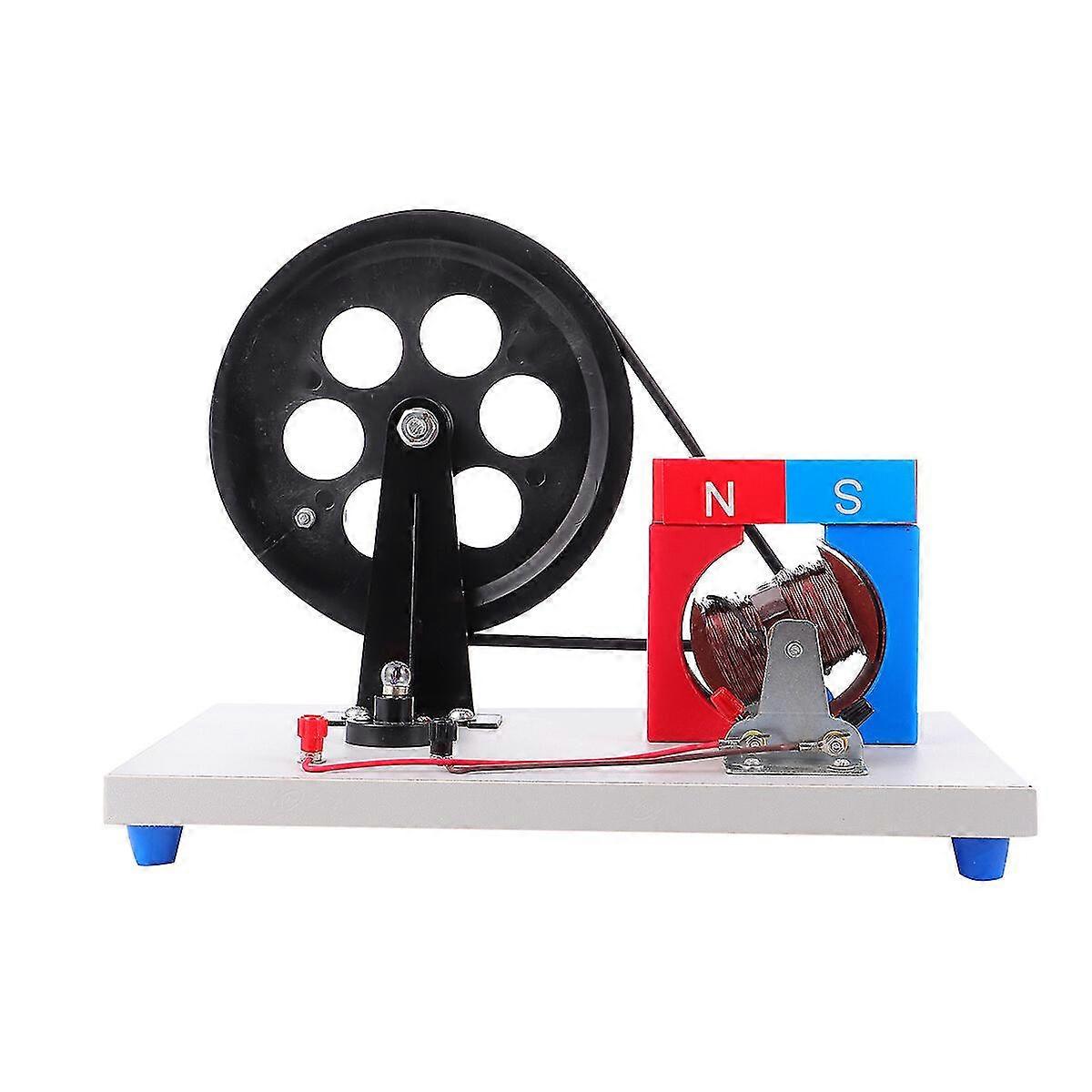 1pc Hand Generator Student Experiment Generator Physical Electricity Apparatus