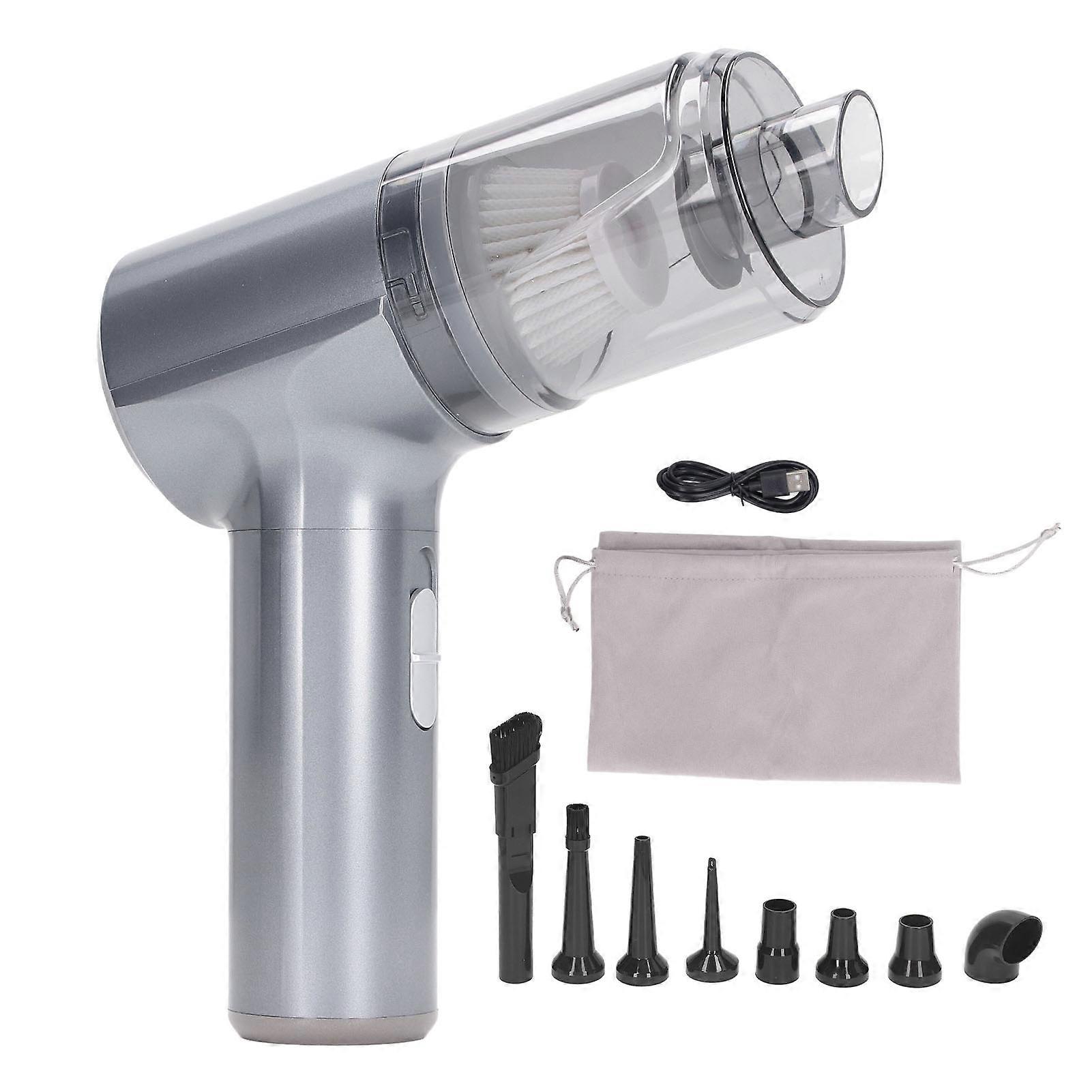 Cordless Handheld Vacuum Portable Dust Collector 3 Levels Adjustment Powerful Suction Cleaner Built In Battery