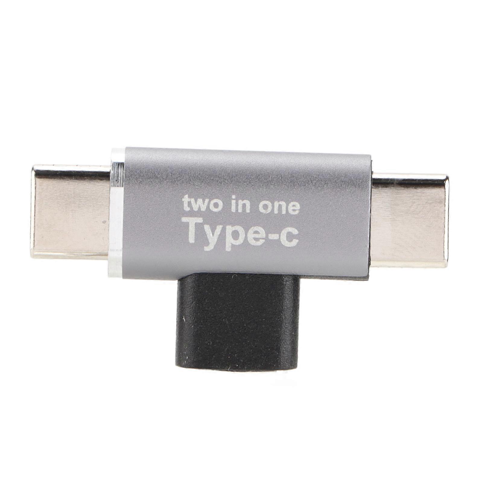2 in 1 TypeC Female to Micro Male Adapter for IPhone TypeC Mobile Phone Upgarde Accessory(Double TypeC Interface )