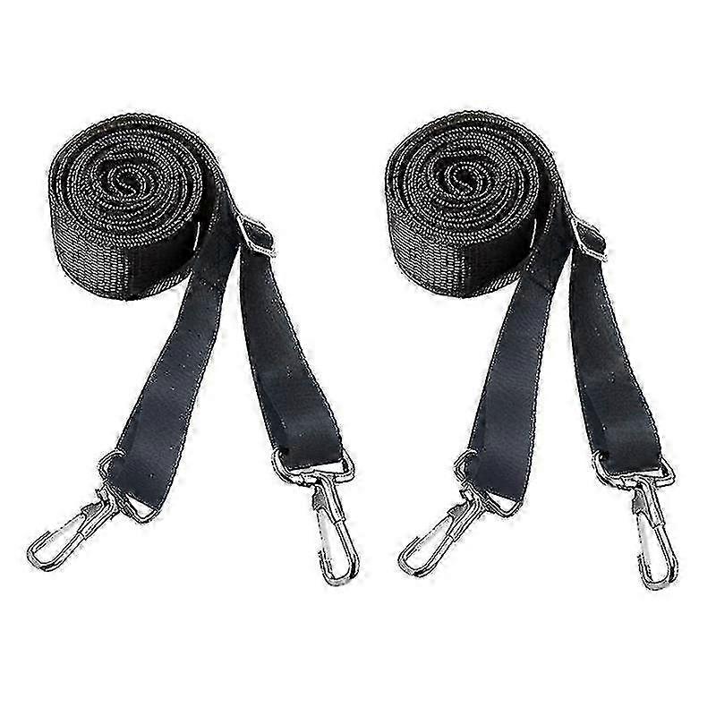 Marine Awning Webbing Straps with Stainless Steel Snap Loop Bimini Top Hardware PK