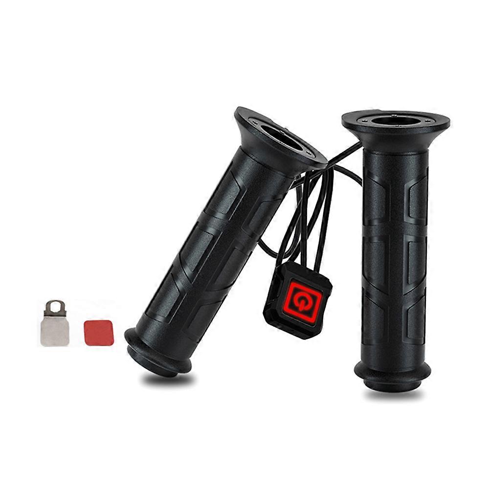 12Vオートバイの暖房ハンドルカバー温度調節可能な電気暖房ハンドルバー防水オートバイの暖房グリップYEMAA