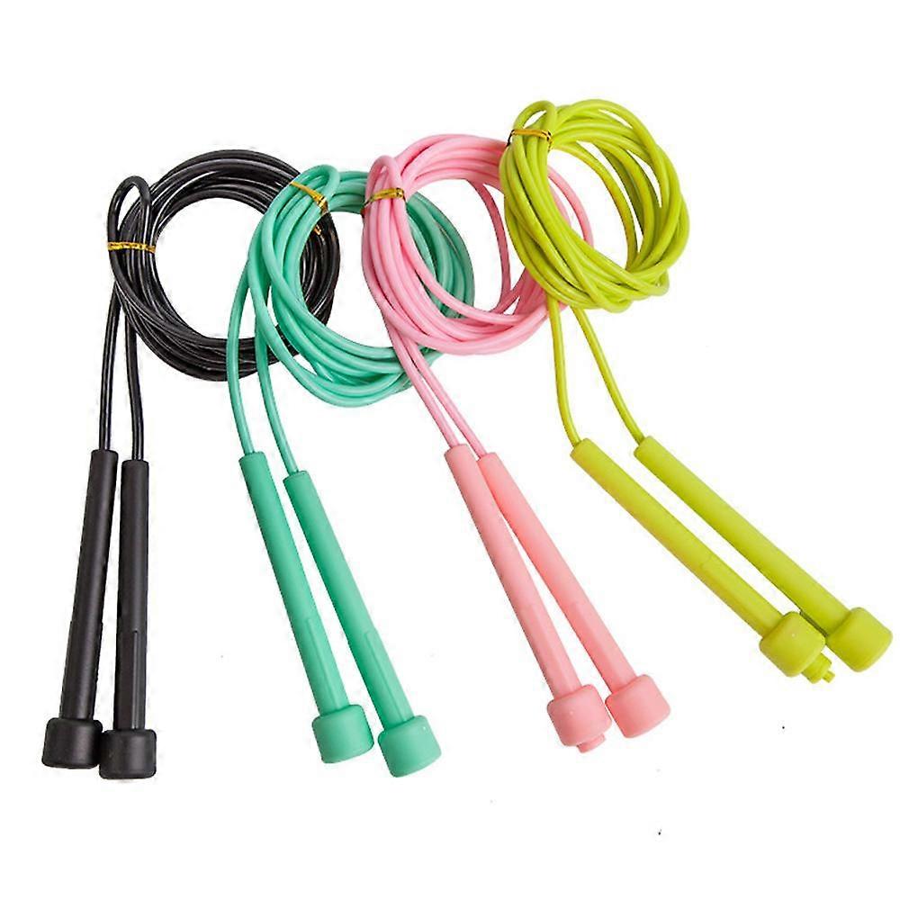 Adjustable Tangle-Free Speed Skipping Rope for Boxing, Aerobic Exercises, Speed Training 4-Pack