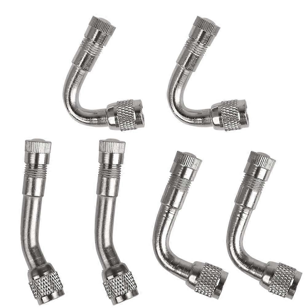 6pcs dekkventil forlengelse