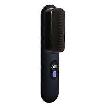 Wireless Straight Hair Comb USB Mini Tragbarer Negativer Nicht schädlicher Haarglättungskamm Straight Roll Purpose Hair Curling Stick SZS0615