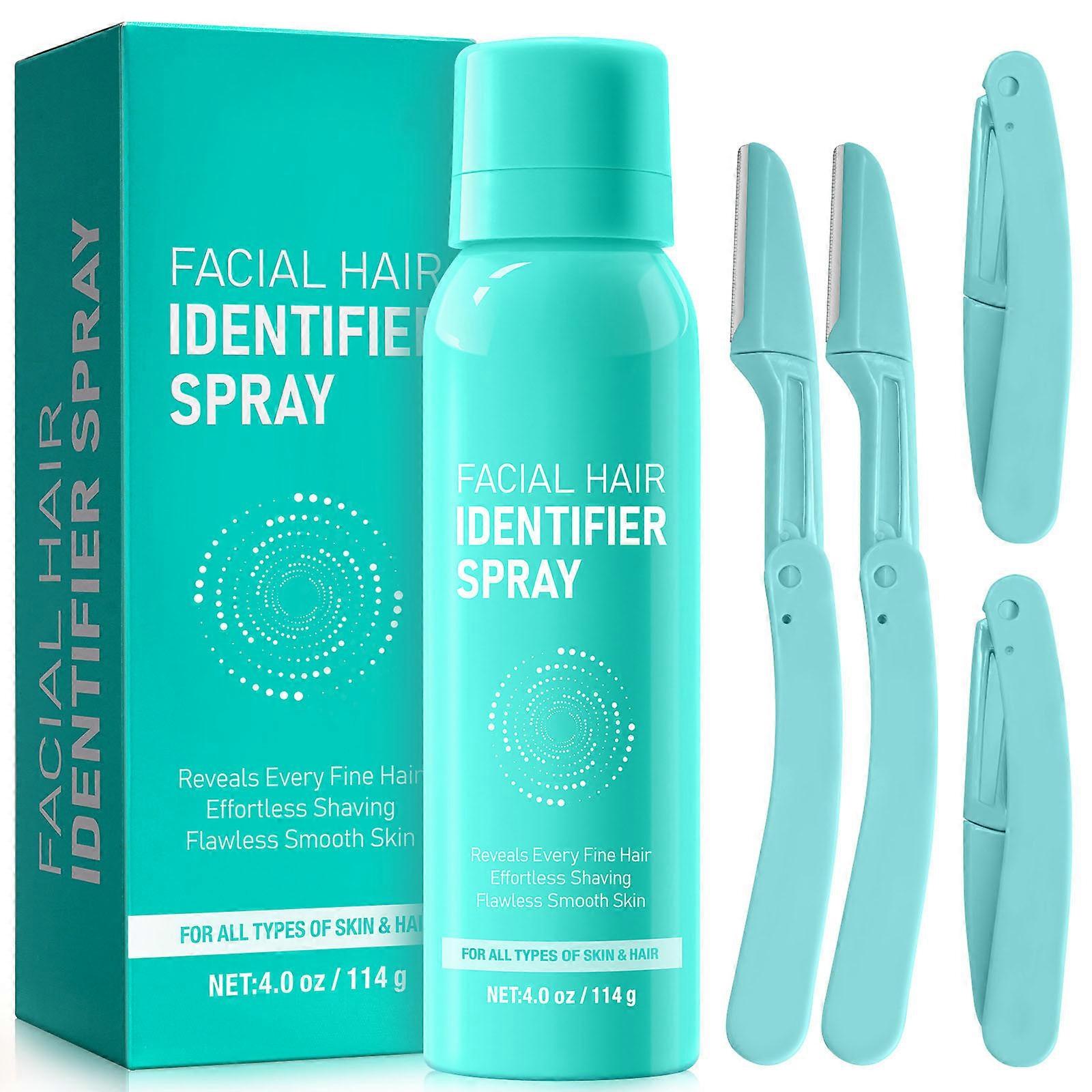 Facial Hair Identification Spray Set Gentle And Delicate Moisturizing Smoothly Shaving Set