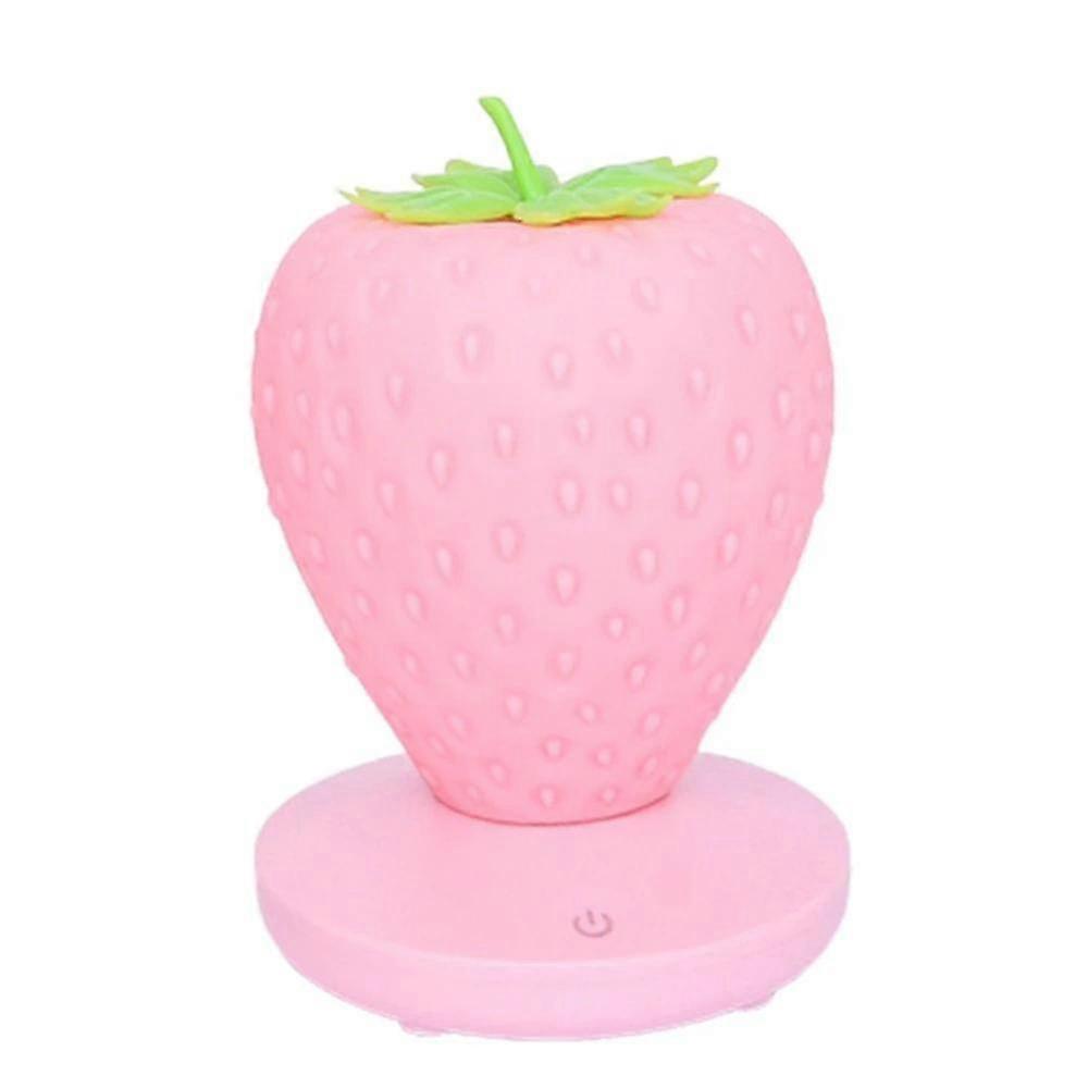 Creative Table Lamps Strawberry Night Lamps(Pink)