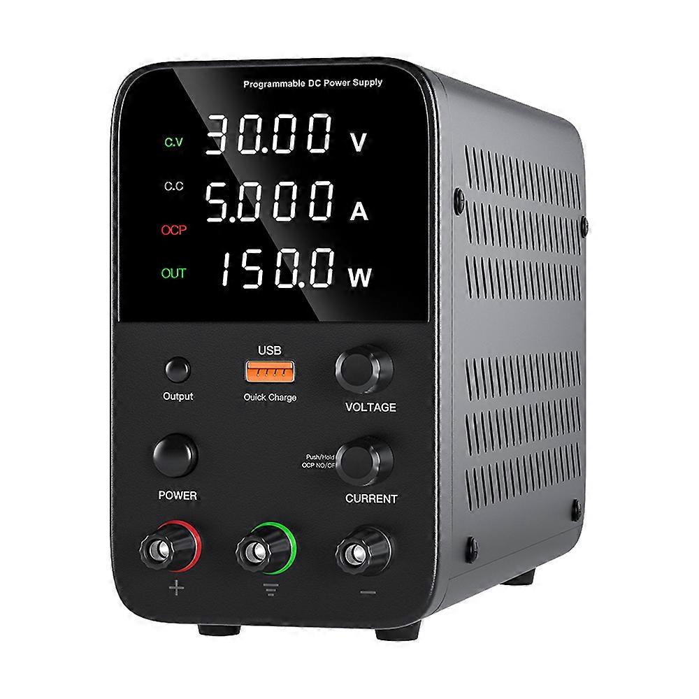 Alimentation DC réglable 30V 10A LED Alimentation régulée à commutation numérique
