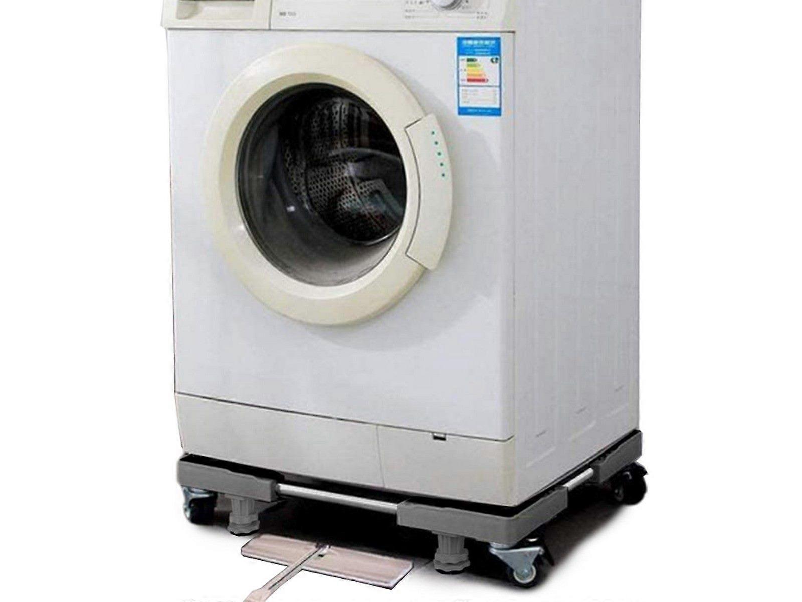 Movable Washing Machine Stand Adjustable Refrigerator Wheels Washer Dryer Base