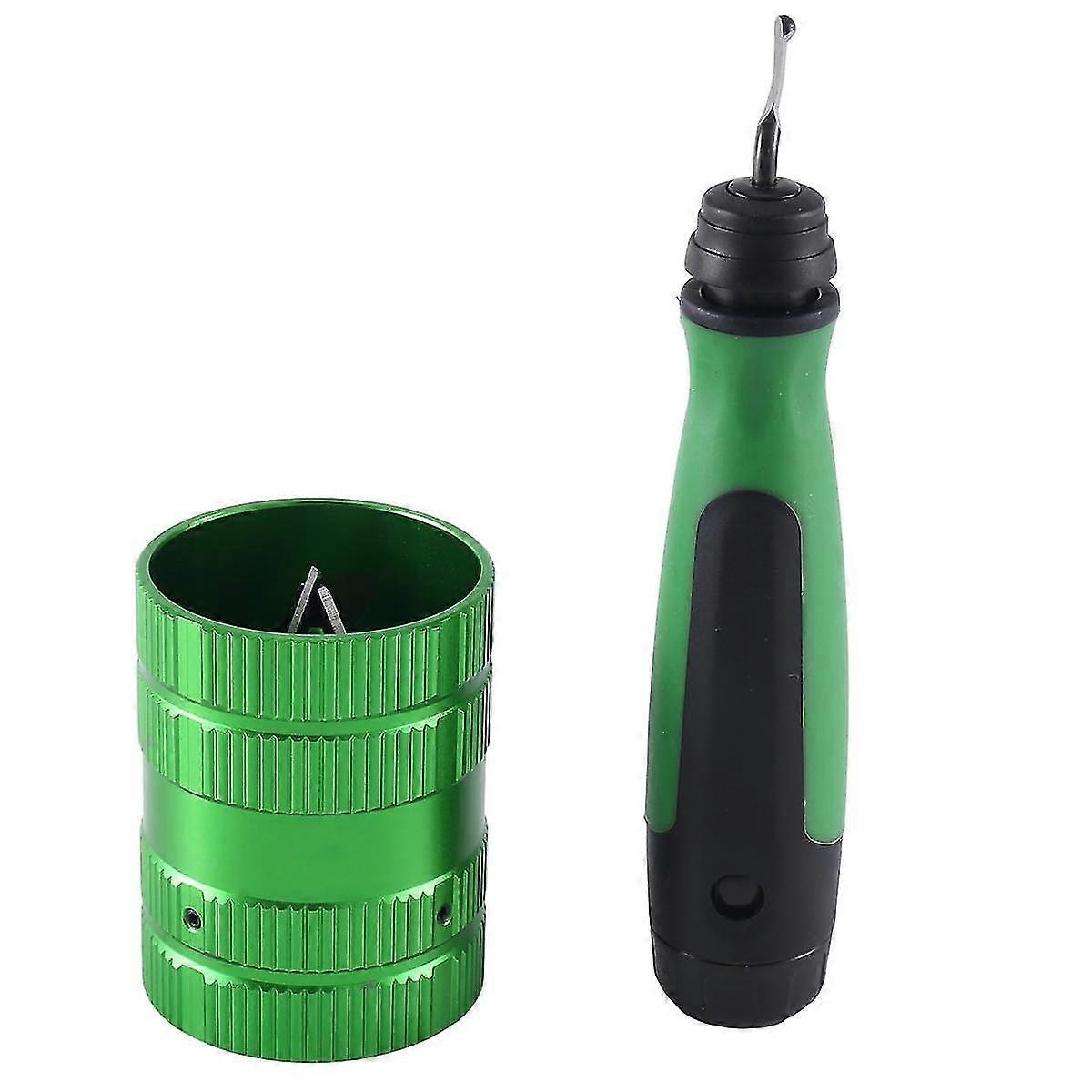 Pipe Deburring Tool Set, Bing Tools Od 1/4 To 1-5/8 Pipe Reamer, Pvc And Pipe Too