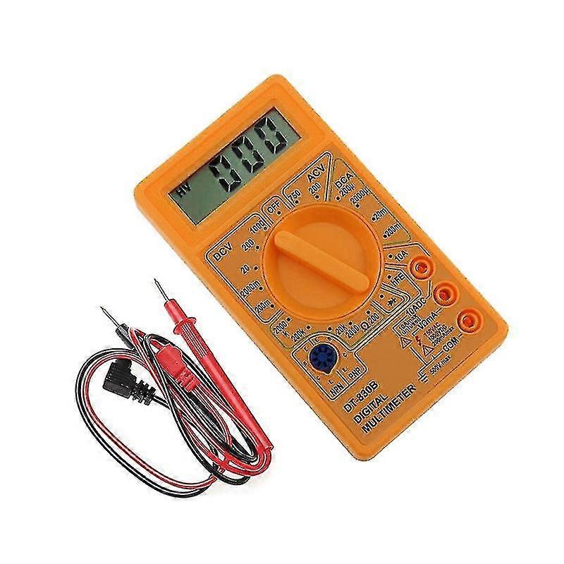 Dt-830b Multimeter Lcd Auto Range Digital Voltmeter Ohmmeter Volt Tester