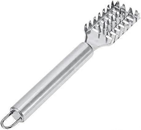 ZK-Fish Scale Scratch Stainless Steel Handle Fish Scale Scratch Razor Fish Cleaning Tool Reusable Packaging