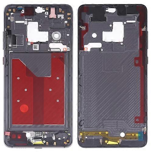Front Housing Display Screen Frame Bezel Plate with Side Keys for Huawei Mate 20