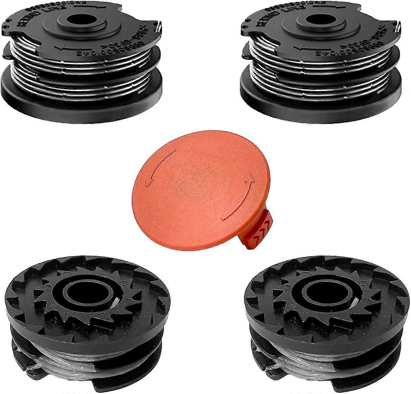Pack Of 4 Grass Trimmer Thread Spools For Bosch Grass Trimmers