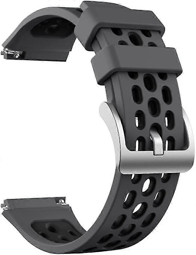 Watch Strap For Watch Gt 2e Smart Watch Band Replacement For Gt2e Gt2 E Wristband 22mm Watch Wrist Strap (color : Gray Black Size : For Gt2e)
