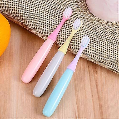 Children's Toothbrush for Kids Toddler Toothbrush 3 Years 3 Pack Childrens Manual Toothbrushes 2-3 Years