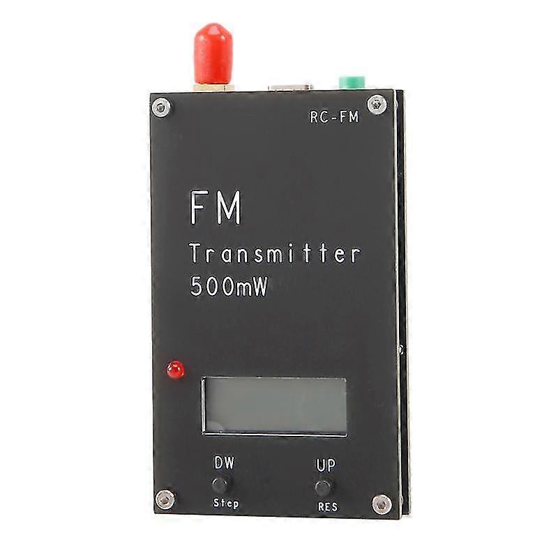 Portable 88-108mhz 2000m Fm Transmitter Lcd Digital With Display Output 500mw Fm Transmitter