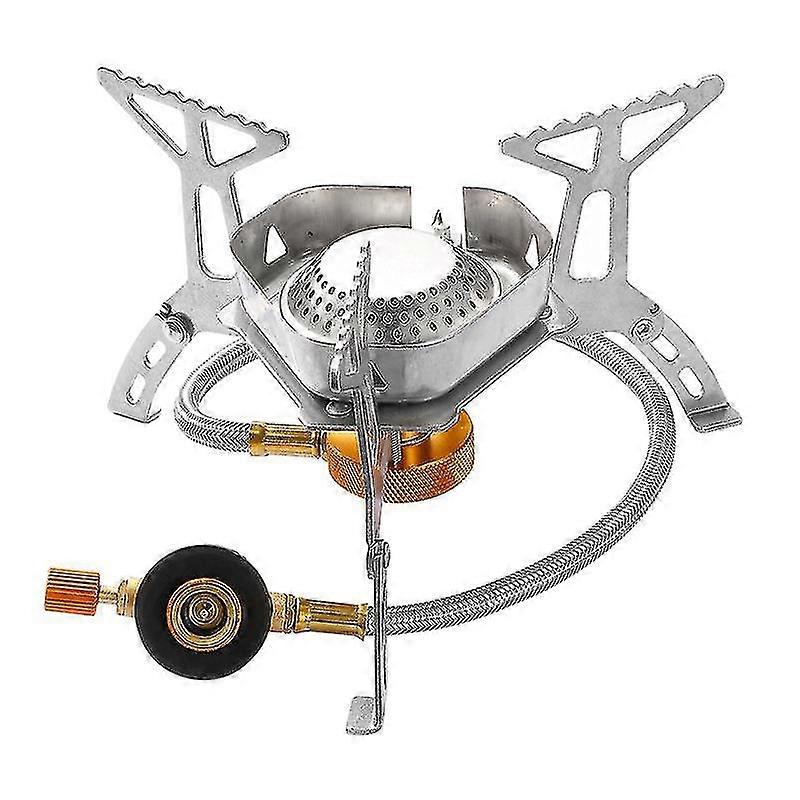Outdoor Windproof Camping Stove Gas Stove Picnic Stove With Ignition Split Picnic Stove