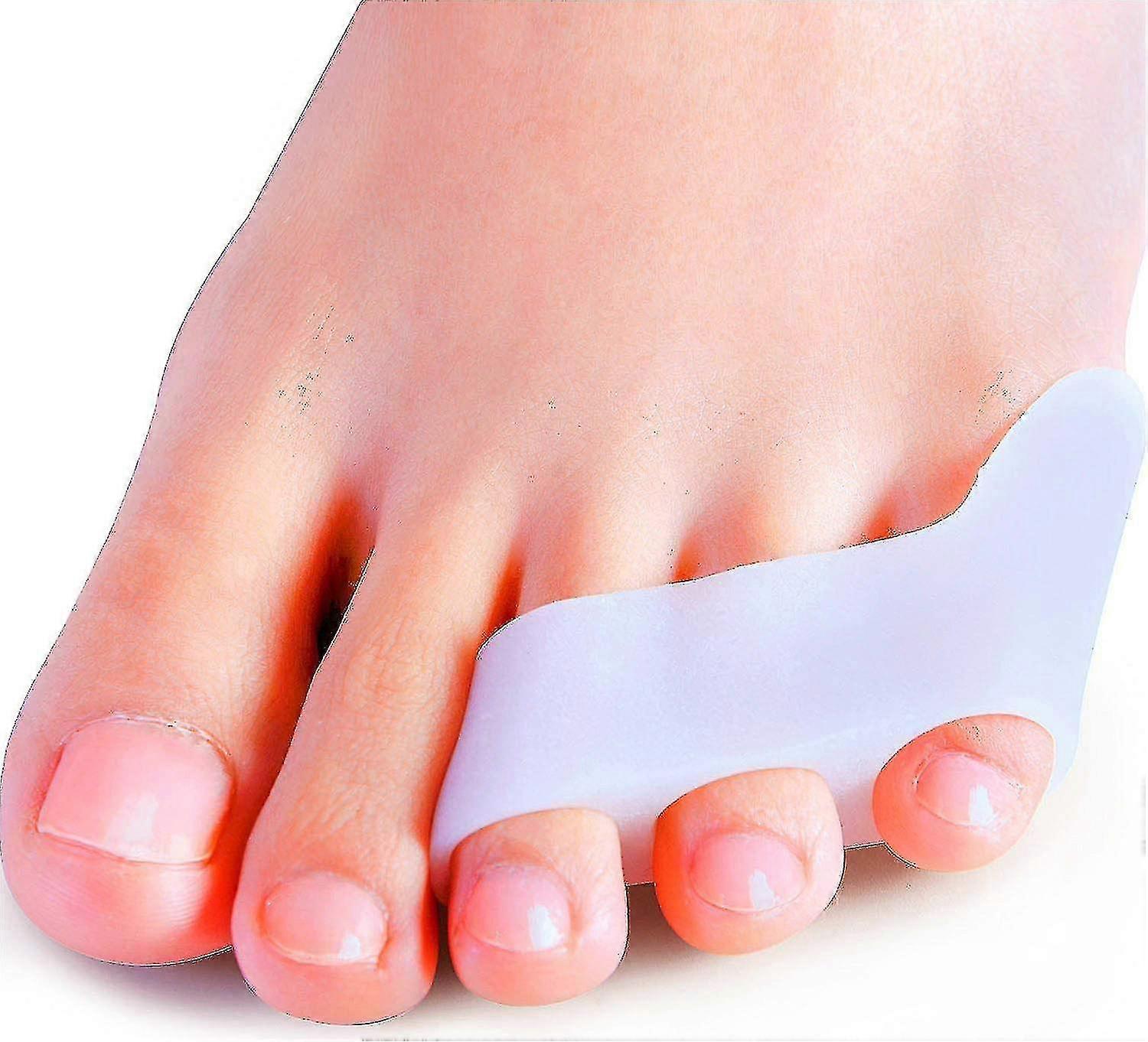 6pcs Toe Separator And Protector,triple Gel Toe Separator For Overlapping Toes,toes To Protect