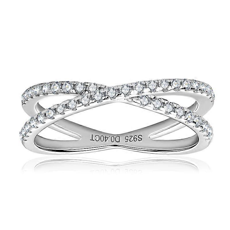 Moissanite Ring Ring Style style cross 925 sterling silver ring