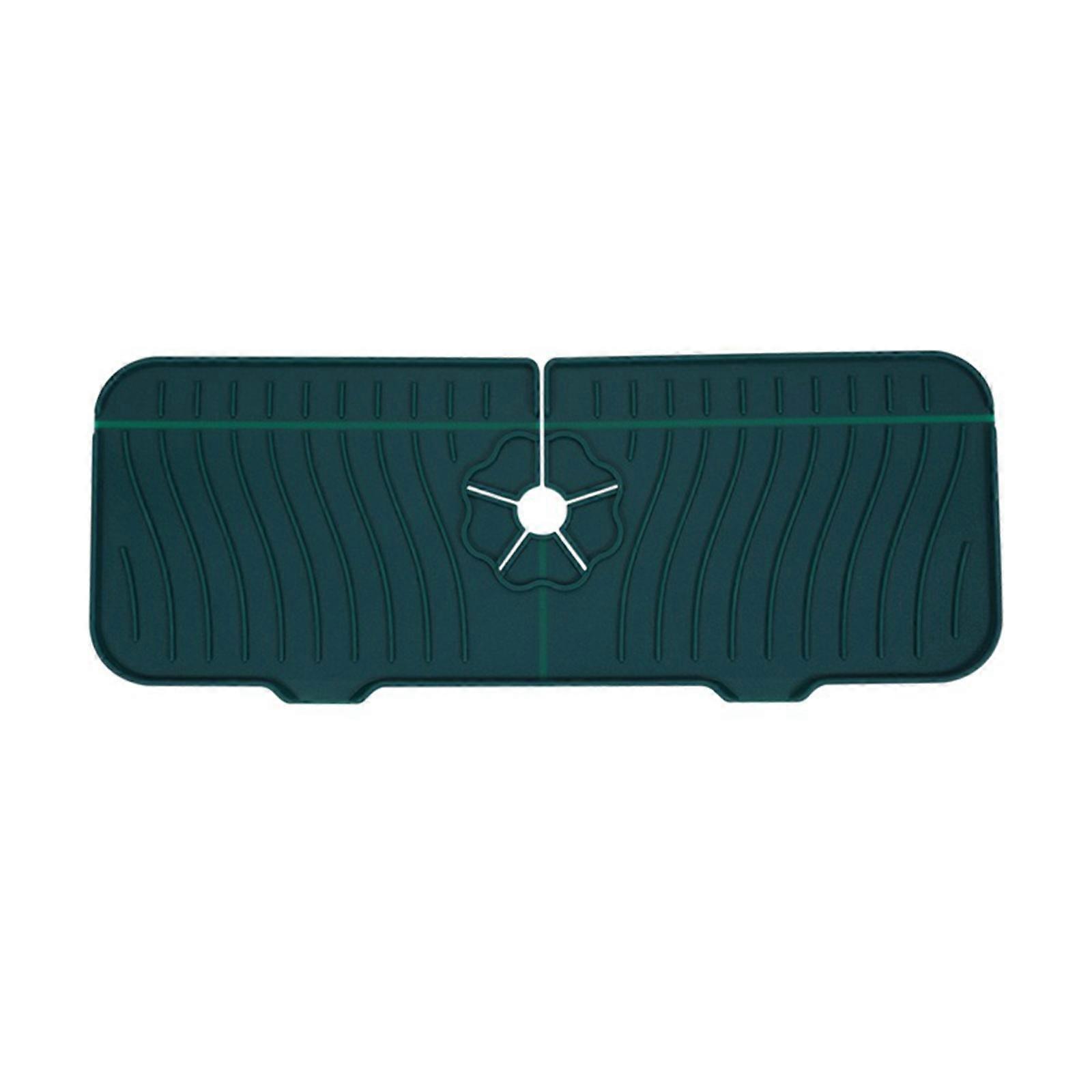 Βρύση σιλικόνης Splash Guard Mat απορροφητικός νεροχύτης μαξιλαριών στεγνώματος νερού Mat για το προστατευτικό πάγκου λουτρών λουτρών οικιακής κουζίνας