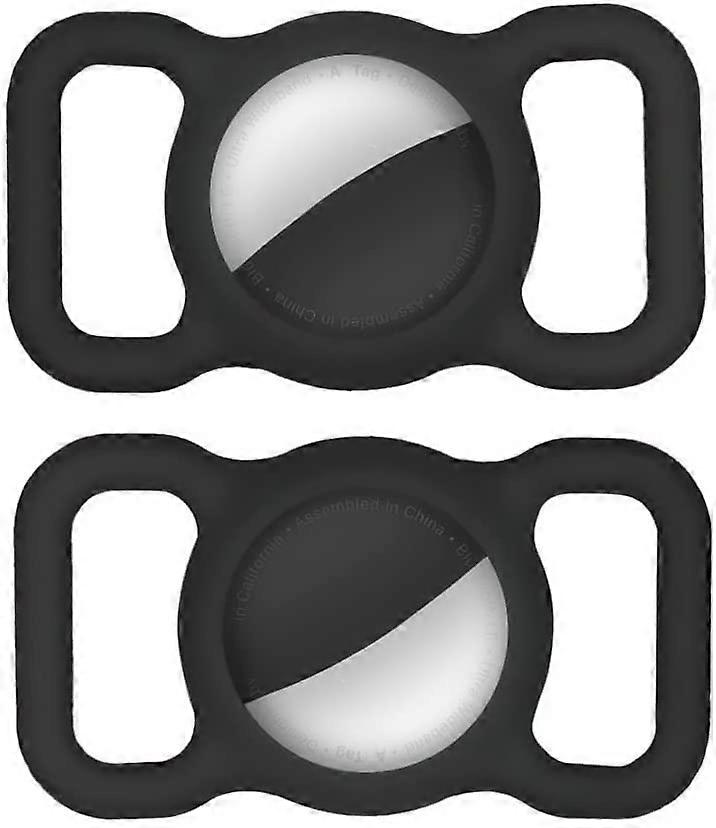 Airtag Dog Collar Holder (2 Pack) Compatible With  Cat Collar Holder